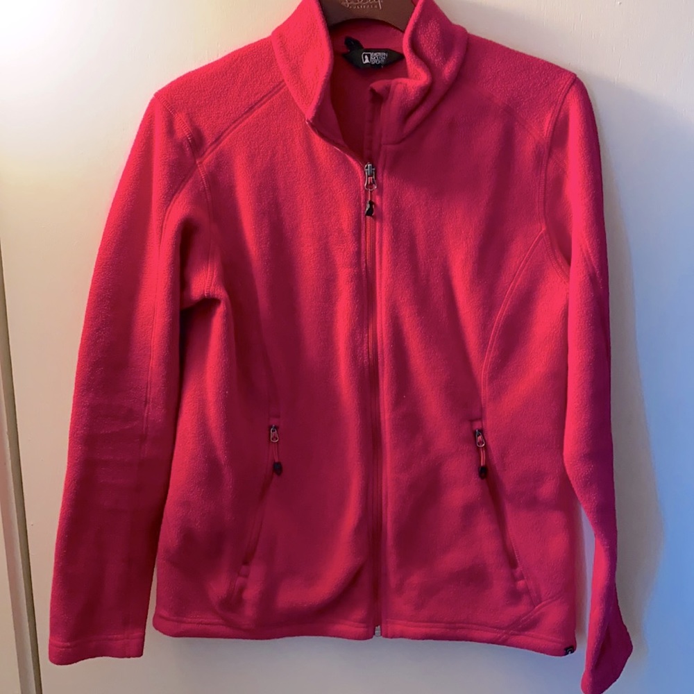 EMS women’s pink fleece jacket size medium